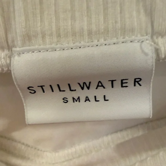 Stillwater The Rib Edit White Ribbed Skirt - Picture 3 of 7